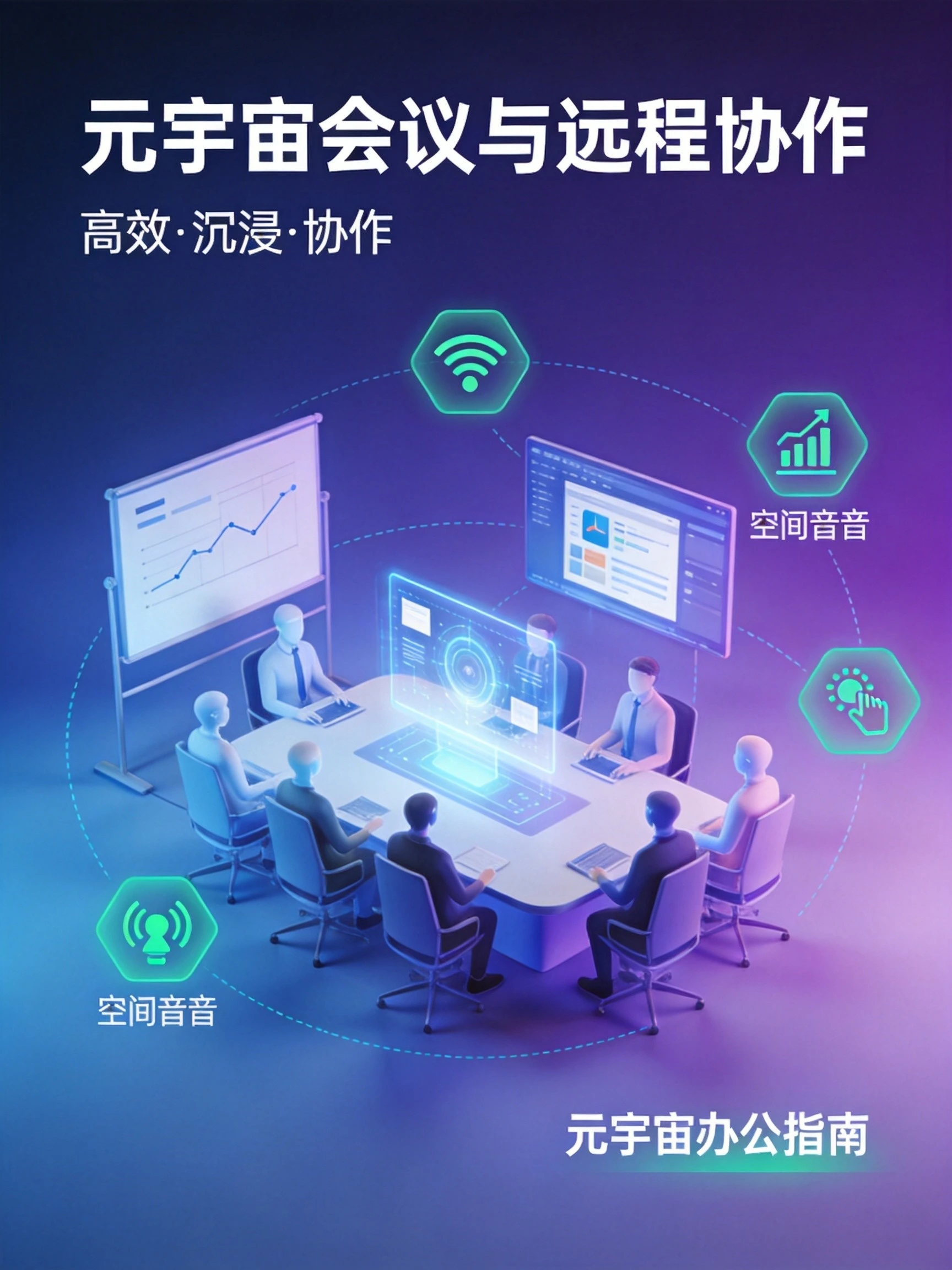 元宇宙会议是什么体验?虚拟空间协作办公全解析