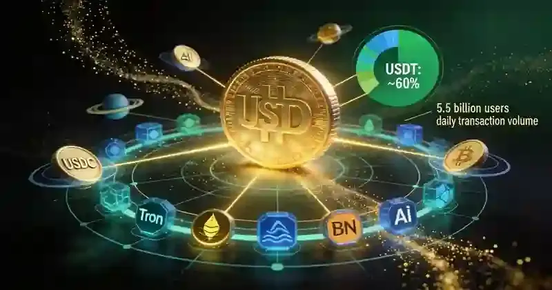 为什么USDT会成为主流稳定币:从“唯一选择”到“加密血液”的12年底层逻辑