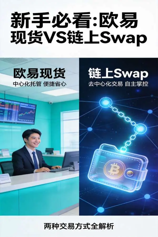 欧易现货交易与链上Swap哪个更适合新手