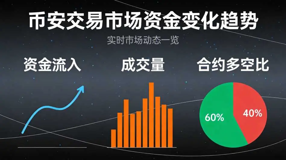 币安怎么查看交易市场资金变化趋势